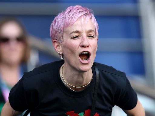 Megan Rapinoe fired up for USA Olympic soccer final from the stands