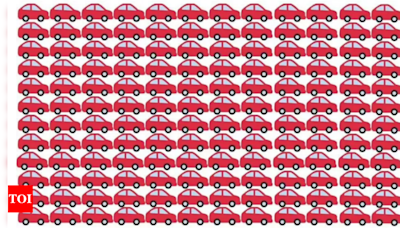 Optical Illusion: Spot the odd car in under 5 seconds - Times of India