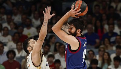 El primer duelo de la semifinal de la Liga ACB: El Madrid castiga a un gris Barça