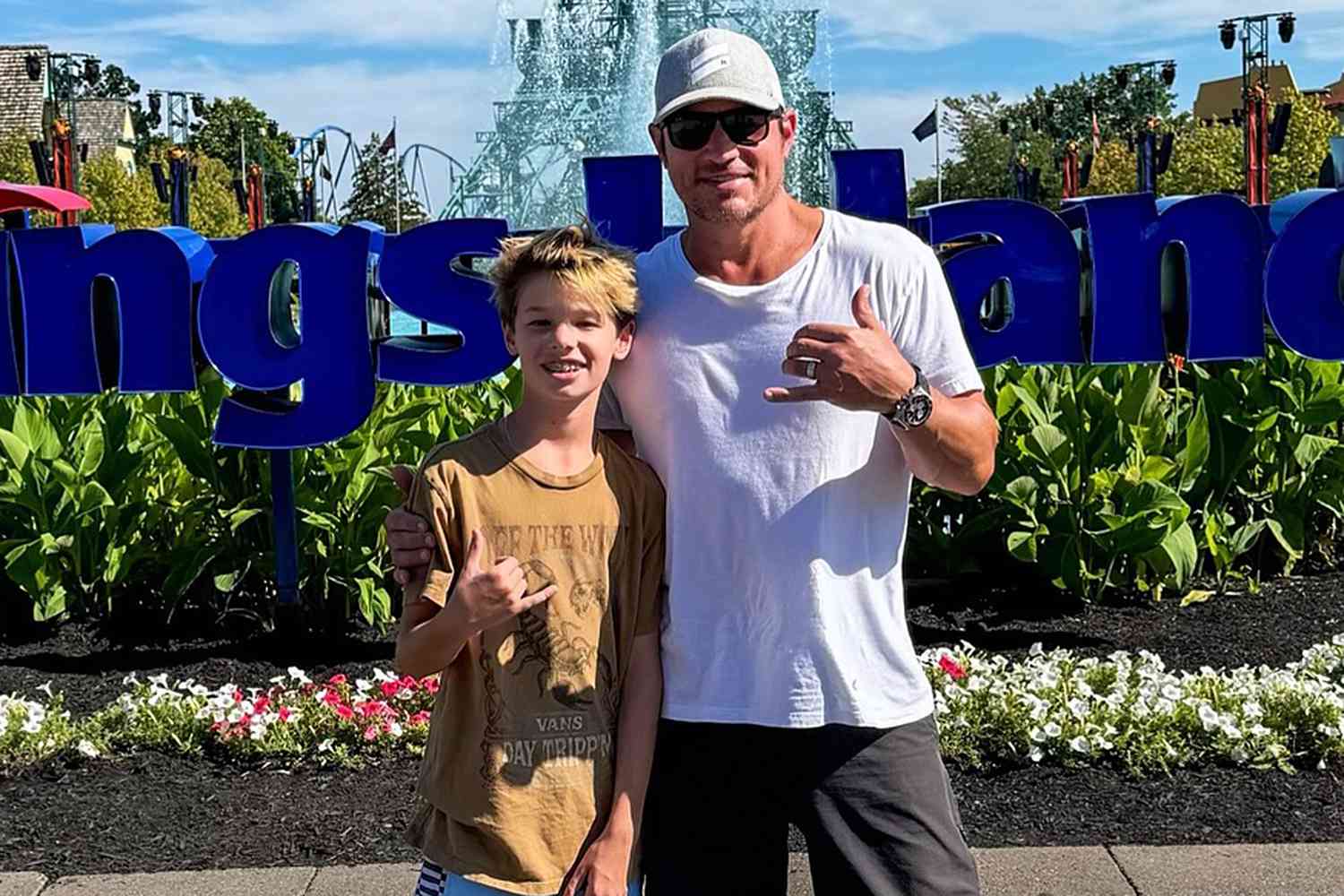 Nick and Vanessa Lachey Celebrate Son Camden's 'Golden Birthday' with Trips to 2 Theme Parks: 'Love You Buddy'