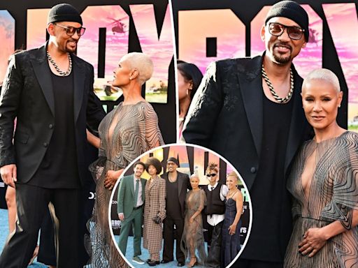 Will Smith and Jada Pinkett Smith cozy up on red carpet in first joint appearance since bombshell separation reveal