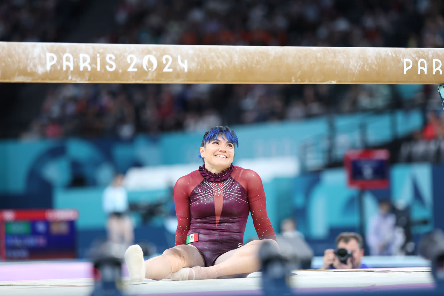 Watch Gymnast Alexa Moreno’s Incredible Stray Kids Floor Routine at the 2024 Paris Olympics