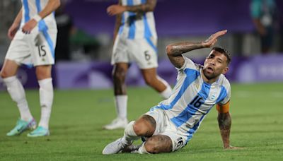 La selección argentina perdió con Francia en el fútbol olímpico y quedó eliminada de París 2024