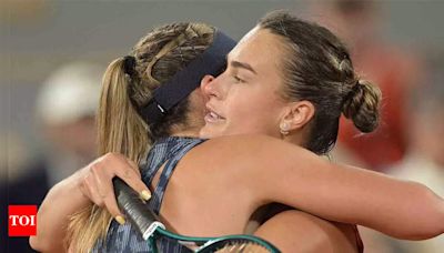 French Open: Aryna Sabalenka dispatches close pal Paula Badosa | Tennis News - Times of India