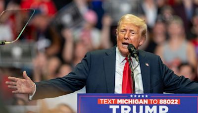US a 'failing nation,' Trump says in Michigan at first rally after assassination attempt