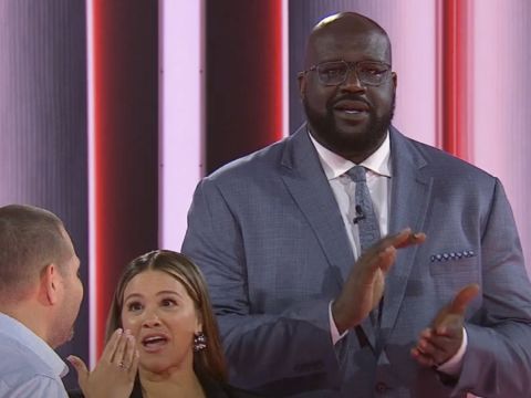 Exclusive Lucky 13 Clip Shows Contestant Rapping for Shaquille O’Neal & Gina Rodriguez