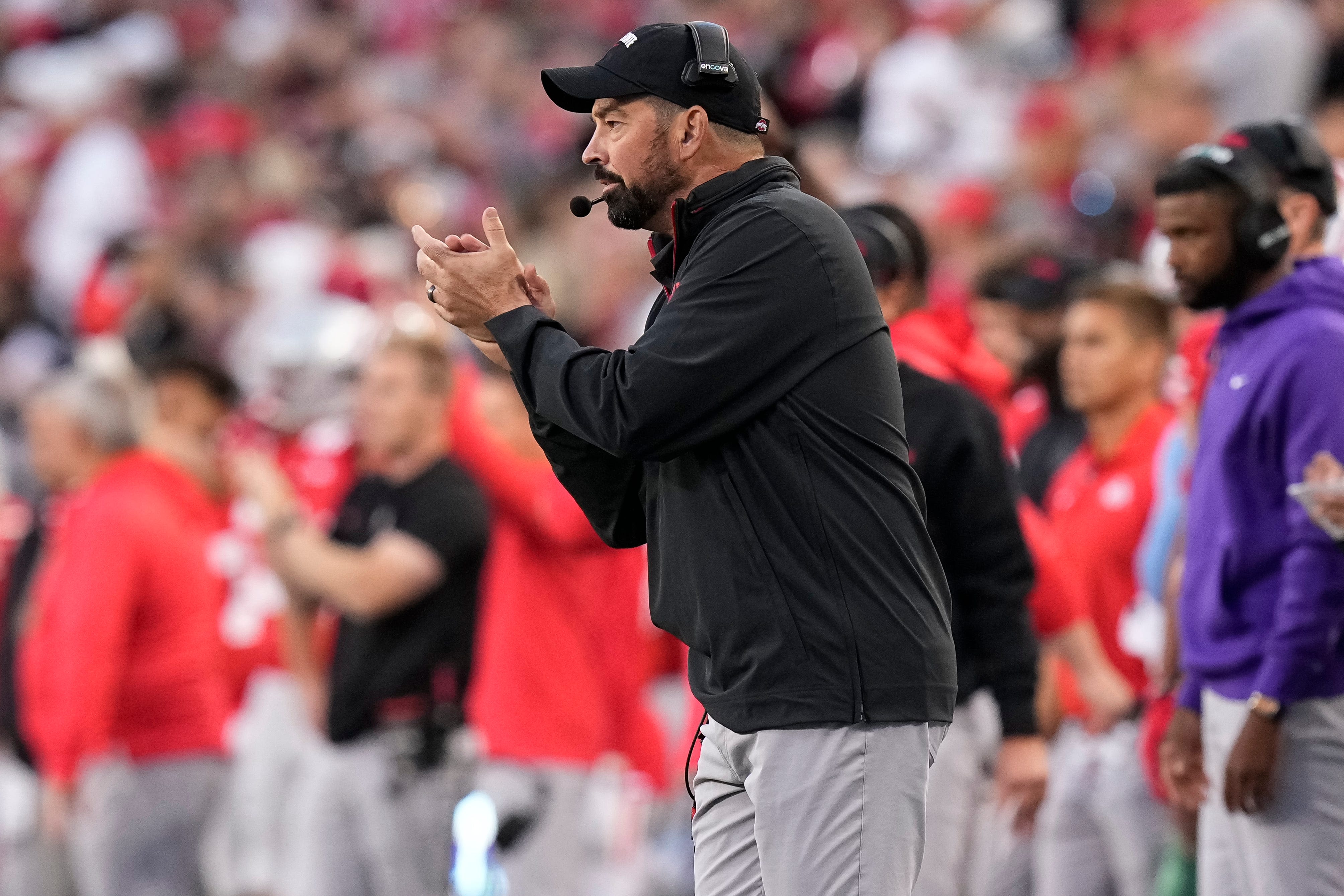 LIVE: Ohio State football coach Ryan Day press conference after OSU vs Western Michigan