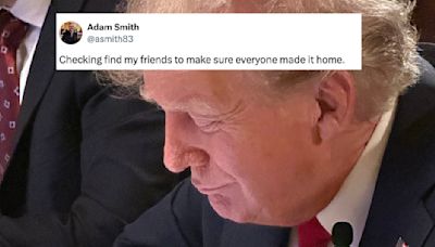 The Funniest Tweets About Donald Trump Staring At His Phone While Talking To Elon Musk