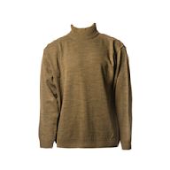 A pullover sweater with a high neckline that covers the neck. Made from thick and warm materials such as wool or acrylic. Ideal for cold weather and can be dressed up or down.