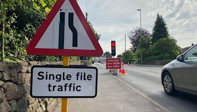 Warning to drivers as two lots of A53 works only a mile apart