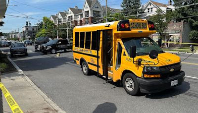 Child dead, adult injured in Mamaroneck school bus accident