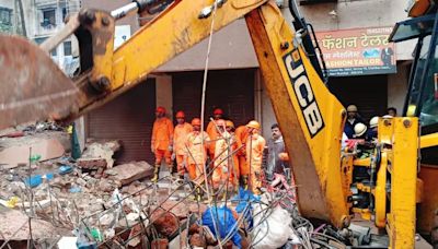 3 Dead, 2 Injured in Navi Mumbai Building Collapse; Structure Suspected to Be Illegal