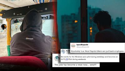 Microsoft Techie Moonlights As Auto Driver To Combat Loneliness? Netizens Tells Many Rapido Drivers Are Techies Too