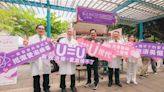 擁抱醫護 「U Cafe」粉色咖啡車開進中榮 - 生活