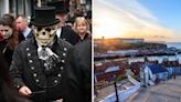 Pretty seaside town turns dark once a year as goths descend on town