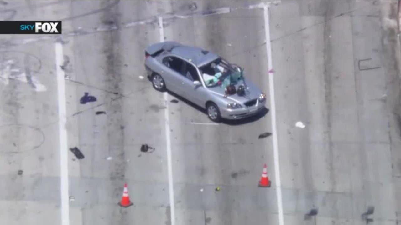 9-year-old boy dies after car crashes into Metro bus near Compton