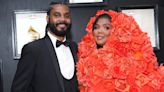 Lizzo Has a 'Spring Awakening' in Bloom-Covered Cape on Grammys Red Carpet with Boyfriend Myke Wright