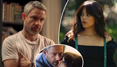 Martin Freeman, 52, reacts to backlash over ‘gross’ age gap with Jenna Ortega, 21, in ‘Miller’s Girl’