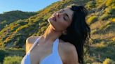 Kylie Jenner's plunge mini dress is perfect for brides to be