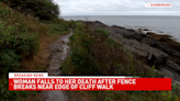 Georgia woman falls to her death after fence breaks on steep cliff, Maine cops say