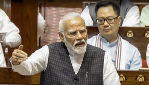 In RS speech, PM Modi turned the tables on Cong's '1/3rd govt' jibe with '20 more' years retort - The Shillong Times