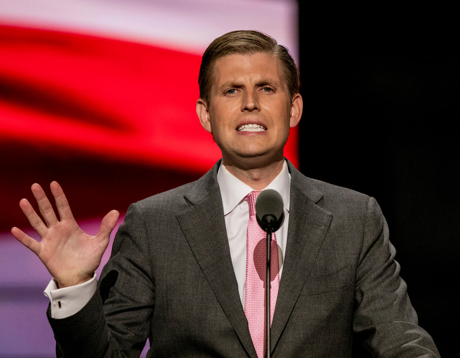 Eric Trump: We will win because "we're white"