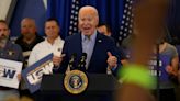 ‘Busy right now.’ Biden pokes at Trump over criminal trial during campaign swing