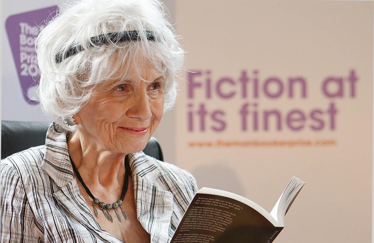 Alice Munro’s daughter says author stayed with paedophile husband as she ‘loved him too much’