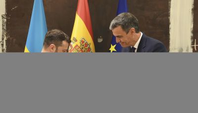 España reafirma apoyo a Ucrania con un acuerdo militar de 10 años y mil millones en 2024