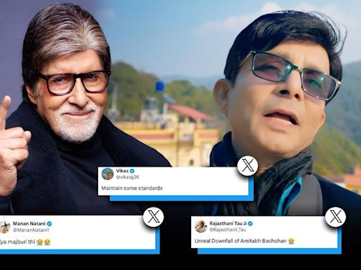 Netizens In Disbelief As Amitabh Bachchan, Anil Kapoor And More Promote KRK's New Song: 'Kya Majburi Thi?'