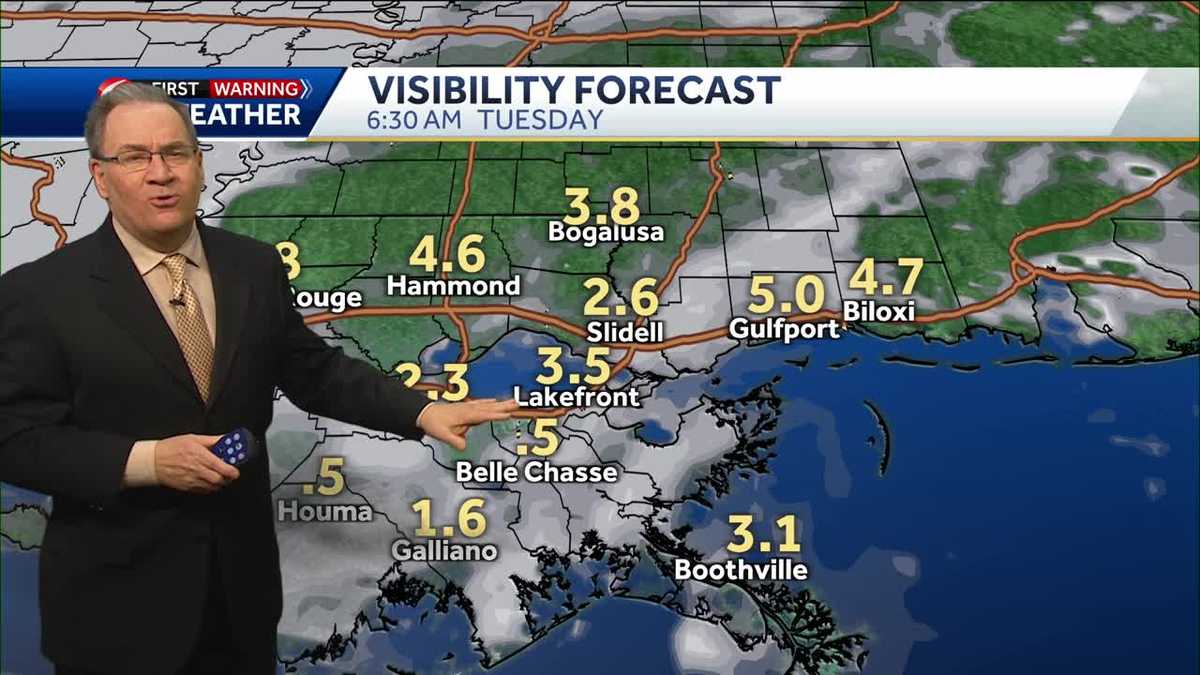 Foggy mornings later this week