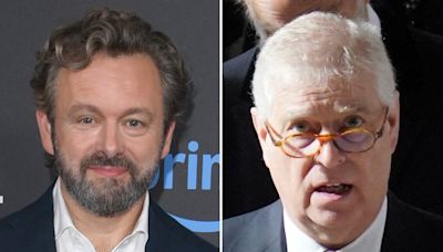 Michael Sheen says he looked at ‘hot’ throwbacks of Prince Andrew to get into character