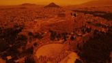 Photos: Hellish Dust Storm in Greece Leaves Athens Dark Orange