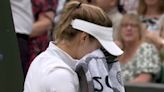 Jannik Sinner watches as girlfriend Anna Kalinskaya retires in TEARS