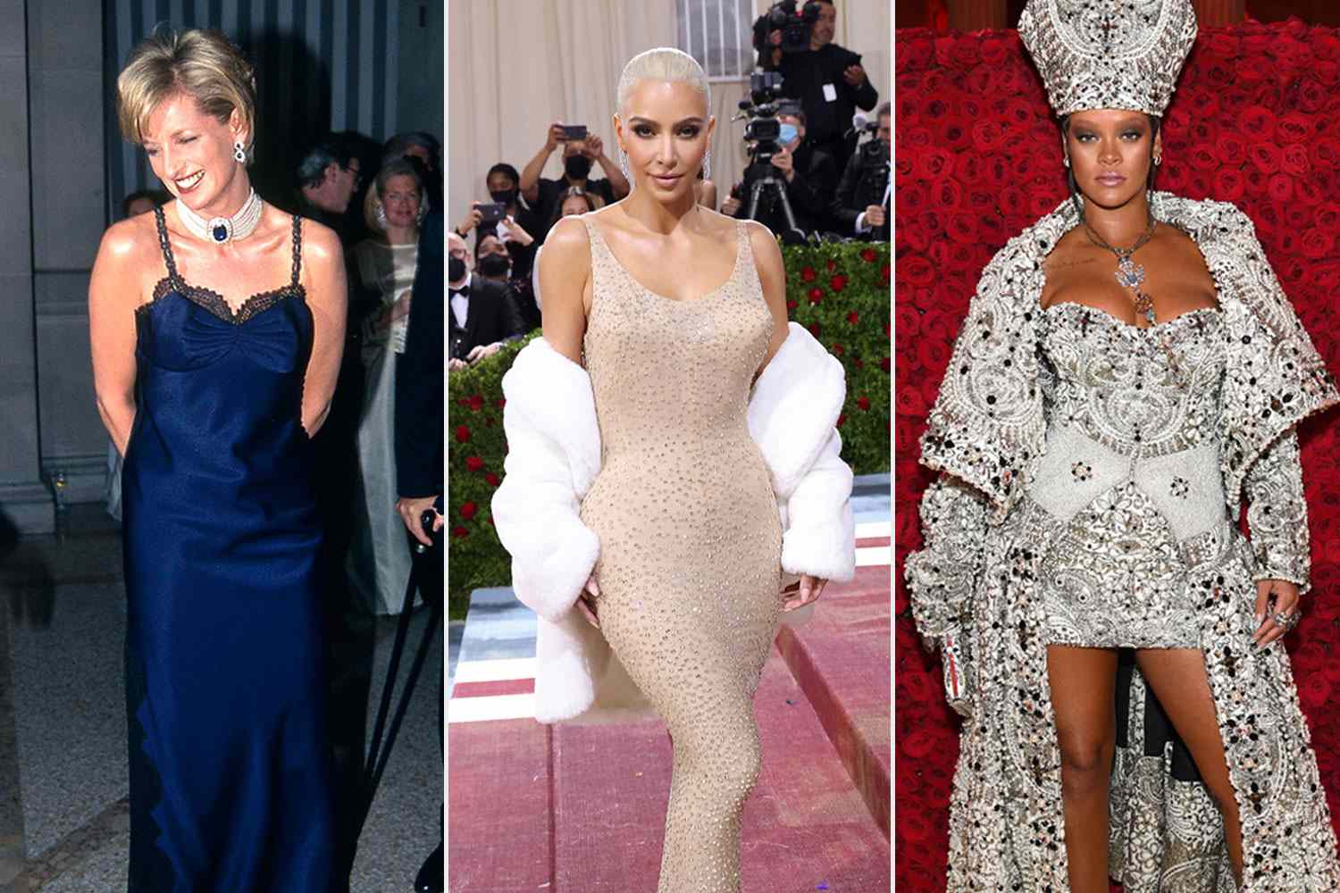 The Most Controversial Met Gala Looks of All Time, from Kim Kardashian and Rihanna to Princess Diana