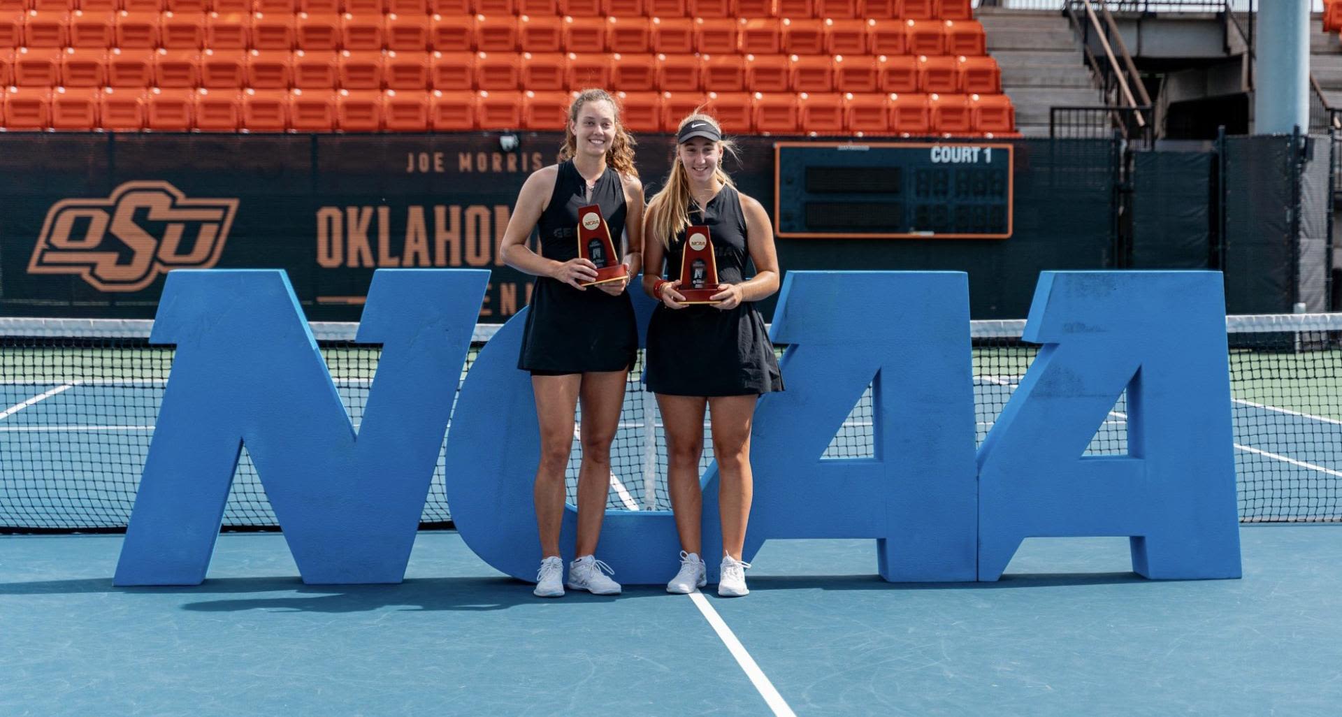 Georgia University won the NCAA women's doubles championship