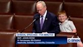 Tennessee congressman’s son steals the show, mugs for the camera