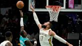 Jonas Valanciunas scores season-high 29 points as Pelicans hold on to beat Hornets 112-107