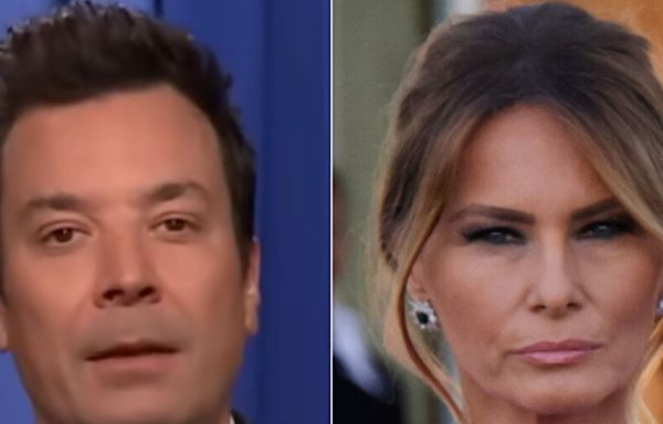 Jimmy Fallon Spots Telltale Sign Melania Trump Is Not ‘Fine’ After Guilty Verdict