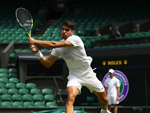 Carlos Alcaraz se medirá a Mark Lajal en la primera ronda de Wimbledon 2024