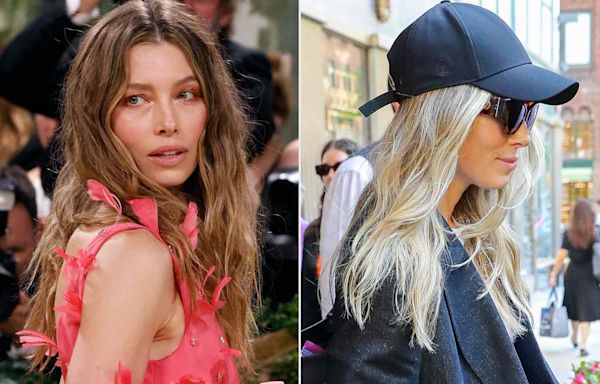 Jessica Biel Debuts Bleach Blonde Hair Transformation Days After Viral Met Gala Appearance