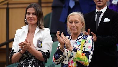 Martina Navratilova and Julia Lemigova announce they have adopted two boys