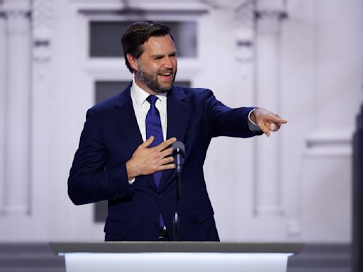 J.D. Vance Gives Surprisingly Low Key Delivery Of Biographical Speech Aimed At “Forgotten Communities” Of Key Swing States