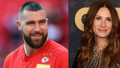 Lip Reader Reveals What Julia Roberts Allegedly Said to Travis Kelce in That Viral ‘Eras’ Tour Video Clip