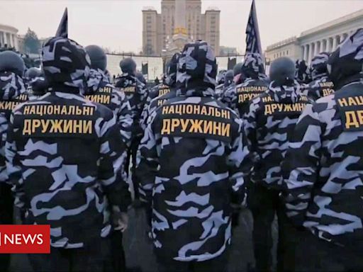 Ukraine: On patrol with the far-right National Militia