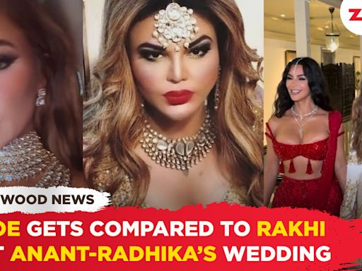 Khloe Kardashian COMPARED to Rakhi Sawant after attending Anant-Radhika's wedding with sister Kim