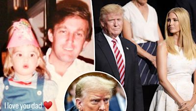Ivanka Trump shows support for dad Donald after he’s convicted in hush money trial: ‘I love you’