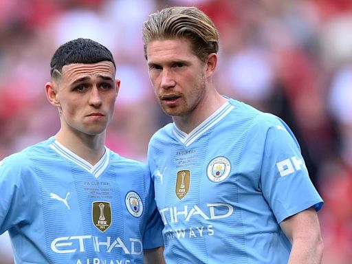 'Kevin isn't leaving': Pep insists De Bruyne is STAYING at Man City