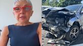 Cininha de Paula revela detalhes de acidente de carro