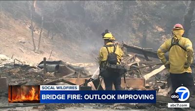 Wrightwood residents asked not to use tap water due to Bridge Fire